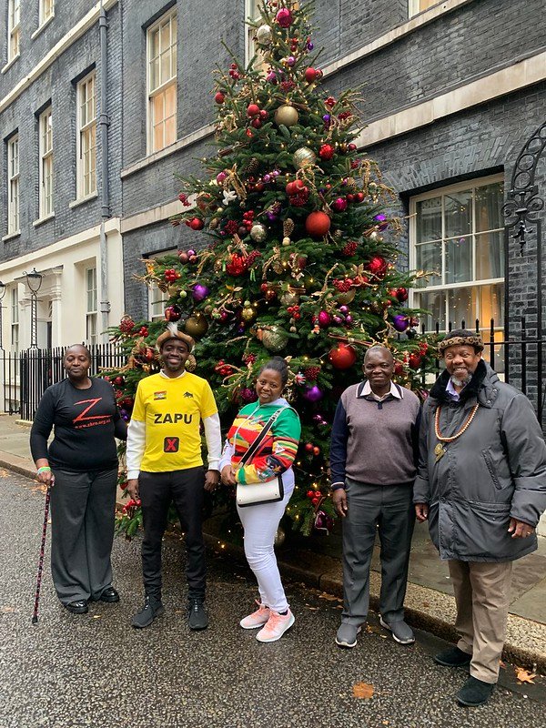 5th dec 2024 At the Door to Number 10