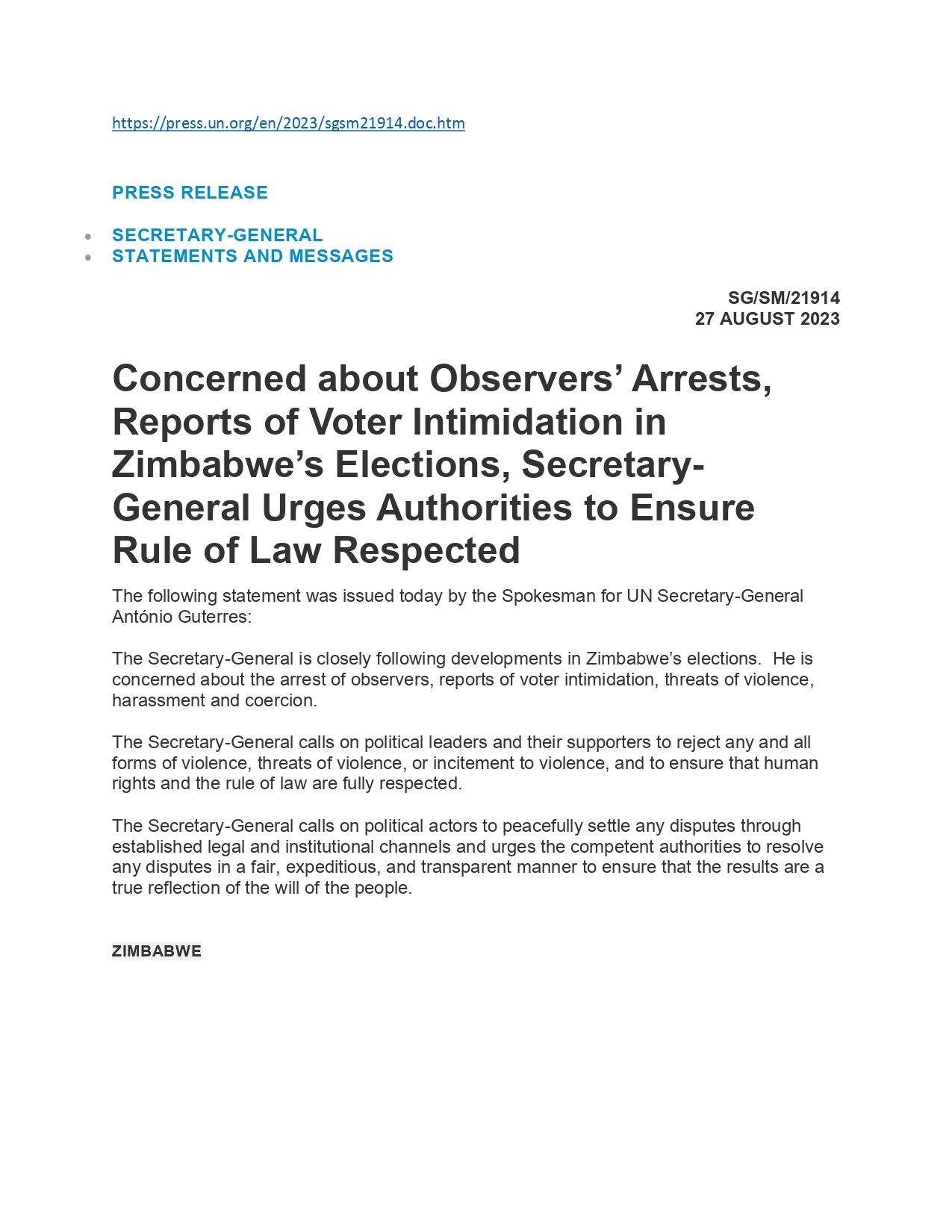 UN Press 27th Aug 2023 page 0001