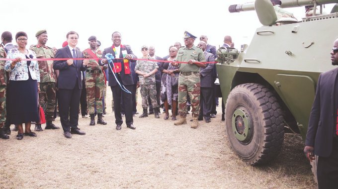 china gifts yet more military goods