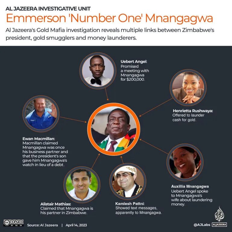 Al Jazeera Graphic ED Mnangagwa